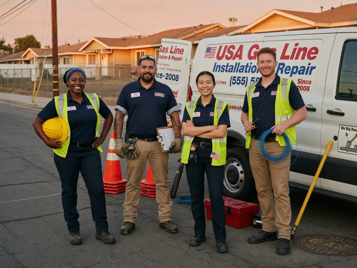 Gas Line Installation company in Matlock, WA